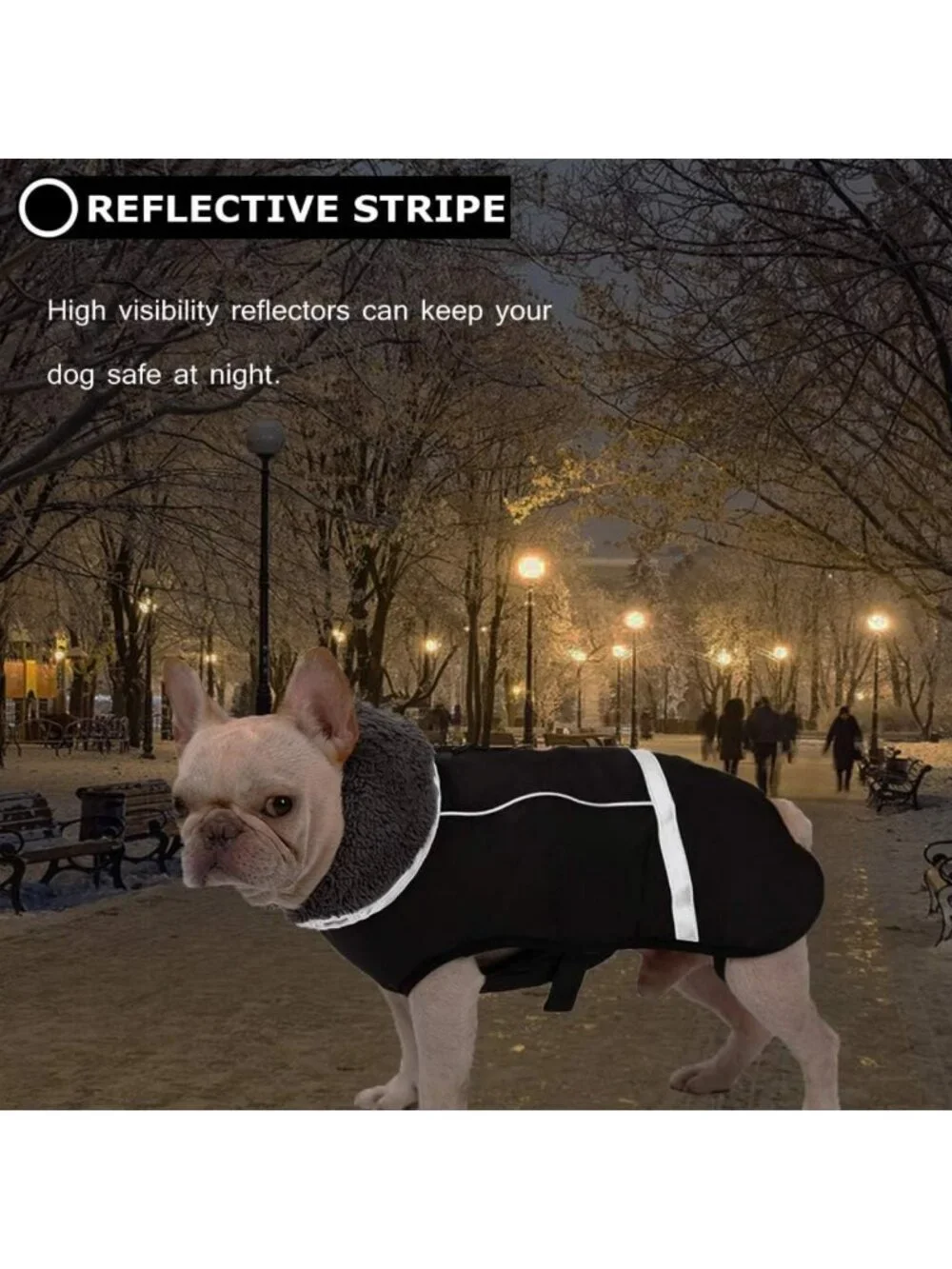 Cozy Waterproof Reflective Dog Coat - Warm Winter Jacket for Dogs